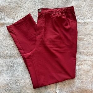 Chubbies Everywear Performance Golf Pants Maroon